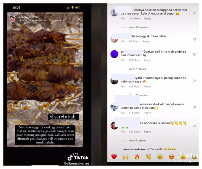 Gerai sate maranggi dihujat netizen Gerai sate maranggi dihujat netizen