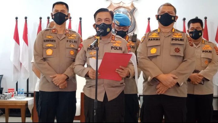 Kapolda Sumut Irjen RZ Panca Putra Simanjuntak Saat Konpers