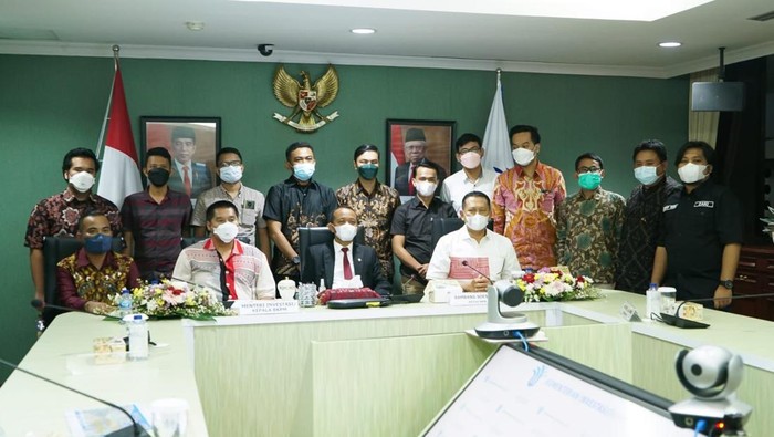 Ketua MPR RI Bambang Soesatyo mengajak para pimpinan mahasiswa yang tergabung dalam Kelompok Cipayung Plus bertemu Menteri Investasi/Kepala Badan Koordinasi Penanaman Modal (BKPM), Bahlil Lahadalia.
