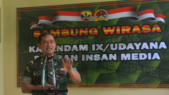 Mayjen Maruli Simanjuntak ditunjuk Panglima TNI Jenderal Andika Perkasa menjadi Pangkostrad. Sebelumnya, dia menjabat sebagai Pangdam IX/Udayana. (dok FB Kodam IX/Udayana)