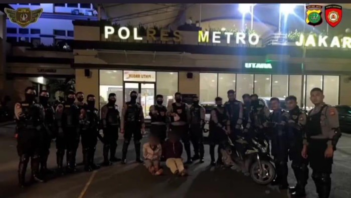 Pemotor tabrak anggota Patroli Perintis Presisi Polda Metro di Jakarta Utara ditangkap
