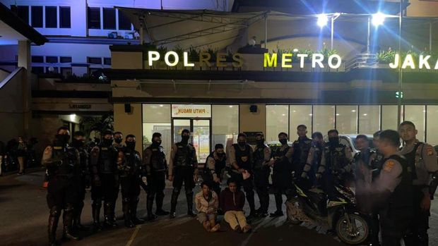 Pemotor tabrak anggota tim Patroli Perintis Presisi Polda Metro Jaya di Jakut Ditangkap