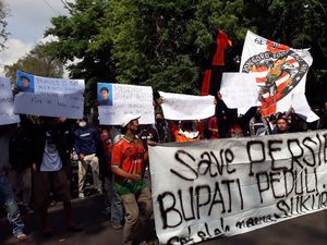 Kerinduan Suporter Nantikan Kejayaan Kembali Persibo Bojonegoro