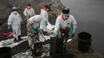 Perjuangan Bersihkan Laut Peru dari Minyak Imbas Bencana di Tonga