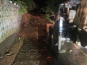 Tower SUTT Roboh Gegara Longsor, Listrik di 2 Kabupaten Bengkulu Mati