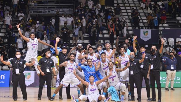Amartha Hangtuah sapu bersih empat kemenangan di seri pertama IBL 2022