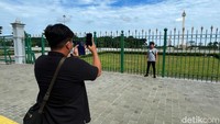 Monumen kebanggaan Indonesia ini sebelum pandemi dijadikan lokasi wisata oleh warga Jakarta maupun luar daerah.