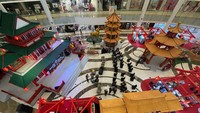 Begini suasana mal yang bersiap menyambut Imlek.