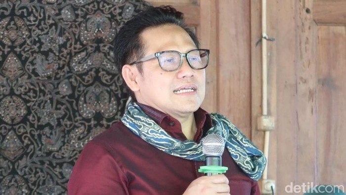 Wakil Ketua DPR Muhaimin Iskandar di Bantul, Minggu (23/1/2022).