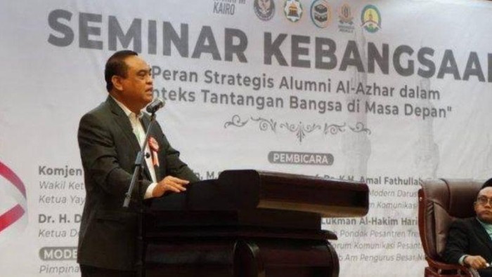Wakil Ketua Umum Dewan Masjid Indonesia (DMI) Komjen Pol (Purn) Syafruddin. (ANTARA/Dokumentasi Pribadi)