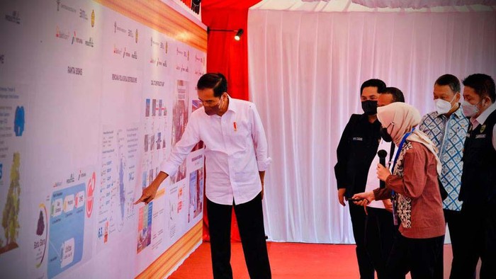 Jokowi Resmikan Proyek Hilirisasi Batu Bara Jadi DME Presiden Jokowi melakukan