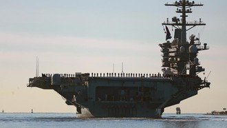 Bentrokan Maut Sesama Tentara AS di Kapal Induk Abraham Lincoln