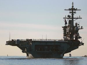Olokan Iran ke AS Buntut USS Abraham Lincoln Angkat Jangkar