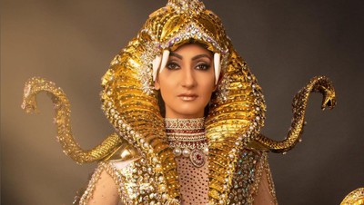 7 Foto Megahnya Kostum Karya Desainer RI, Jadi Juara di Ajang Mrs. World