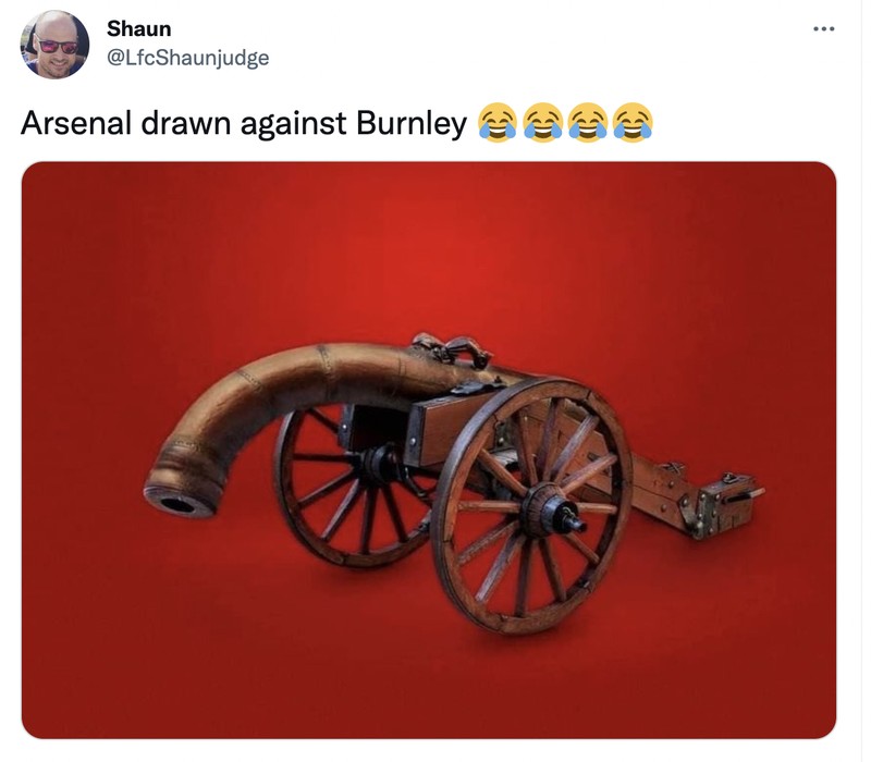 Meme Arsenal Burnley