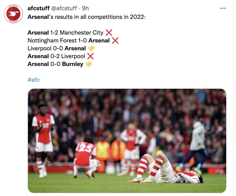 Meme Arsenal Burnley