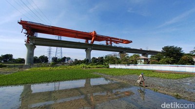 Laju Kereta Cepat JKT-BDG Molor, Begini Progres Pembangunannya