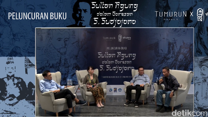 Peluncuran buku Sultan Agung dalam Goresan S Sudjojono