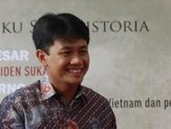 Sejarawan Bonnie Triyana (Ari Saputra/detikcom)