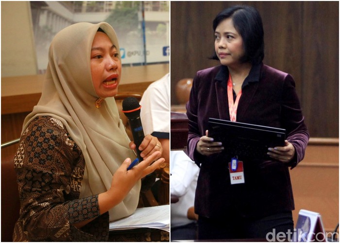 Titi Anggraini dan Bivitri Susanti, dua pakar yang menyampaikan pandangannya mengenai IKN Nusantara. (Repro detikcom)