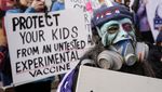 Tolak Wajib Vaksin, Ribuan Warga AS Kepung Washington DC