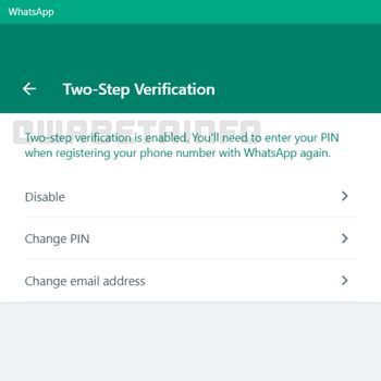WhatsApp porterà la verifica in 2 passaggi su desktop e web