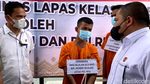 8 Pembakar Mobil Dinas Lapas Pekanbaru Langsung Berbaju Oranye