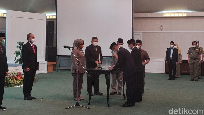Bupati Bogor lantik sejumlah pejabat