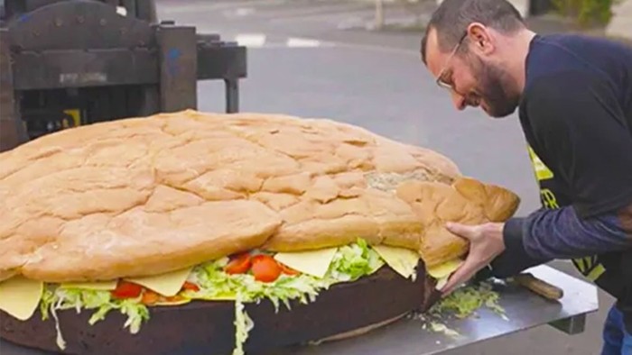 Burger Vegan Terbesar di Dunia