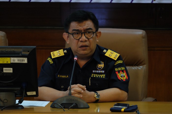 Direktur Komunikasi dan Bimbingan Pengguna Jasa DJBC, Nirwala Dwi Heryanto (dok Ditjen Bea Cukai)