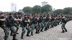 Gaya Yel-yel TNI AD Usai Apel Pasukan, Kompak Banget !