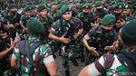 Gaya Yel-yel TNI AD Usai Apel Pasukan, Kompak Banget !
