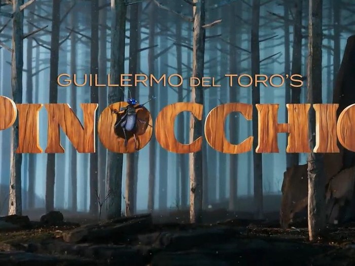 Adegan dalam teaser Guillermo del Toros Pinocchio.