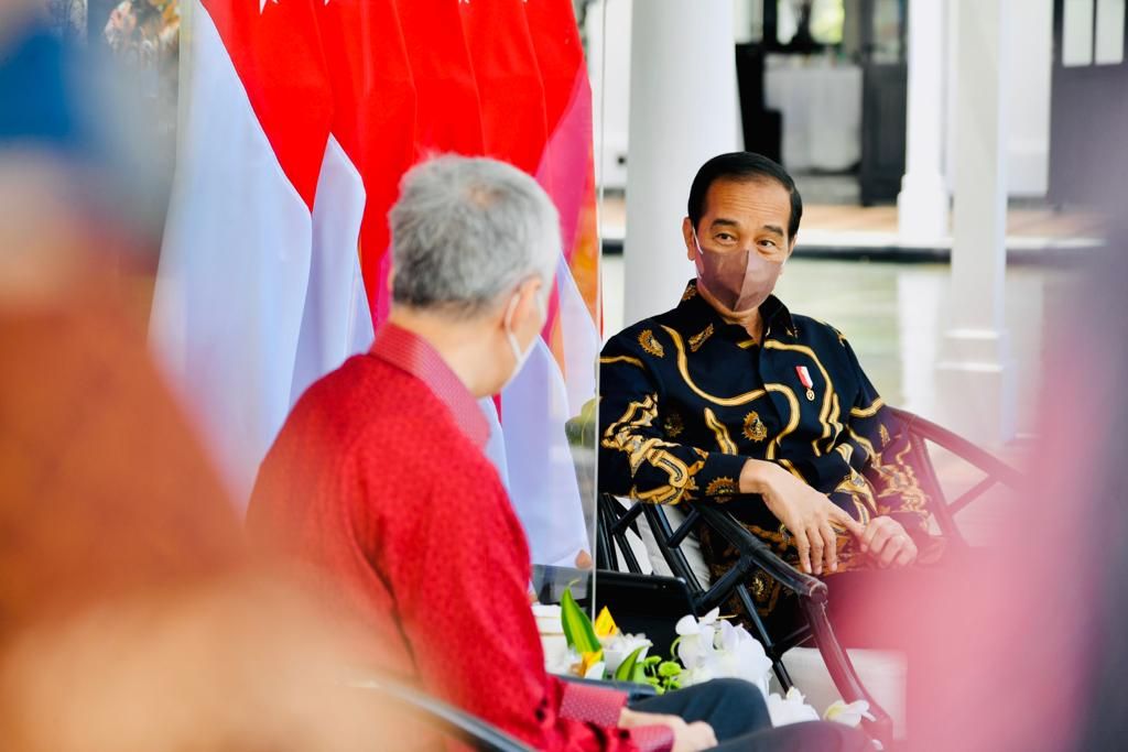 Jokowi dan PM Singapura