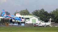 Foto-foto Geliat Kesibukan Bandara Pondok Cabe