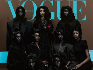 Vogue British Dikritik, Edit 9 Model Kulit Hitam Jadi Berwarna Makin Gelap