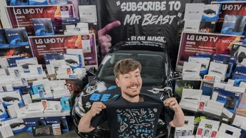 MrBeast sendiri, mulai menjalankan channel Youtube-nya pada 19 Februari 2012, saat usianya baru menginjak 13 tahun. Foto: Instagram