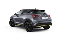 Nissan akan menawarkan 5.000 unit Juke Kiiro untuk seluruh dunia, dengan 500 unit dijual untuk pasar Inggris mulai Februari. Nissan belum merilis harga Nissan Juke edisi khusus ini. Foto: Carscoops