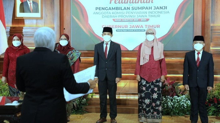 pelantikan kpid jatim