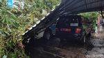 Potret Ciamis Porak Poranda Diterjang Angin Kencang