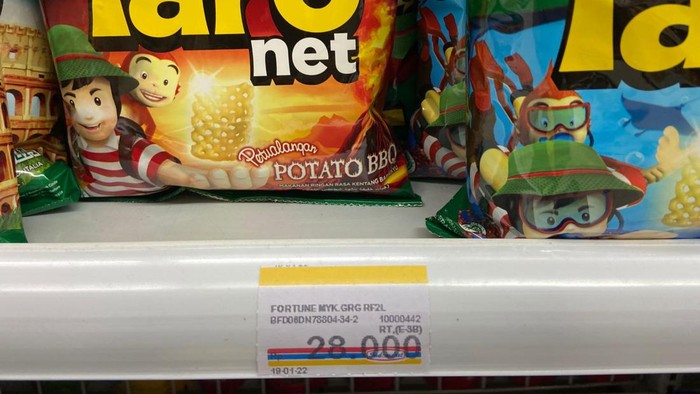 Rak Minyak Goreng Diisi Ciki-cikian