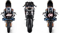 Tampilan motor RNF Yamaha dari atas. Foto: Dok. MotoGP