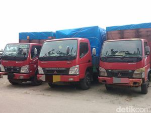 8 Truk Selundupkan Sepatu-Daging Sapi dari Malaysia ke Sumut Diamankan
