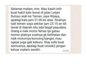 Begal Payudara Gentayangan Lagi di Solo, Ini Lokasinya