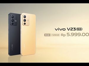 Vivo V23 5G Resmi Dirilis, Harganya Rp 6 Juta