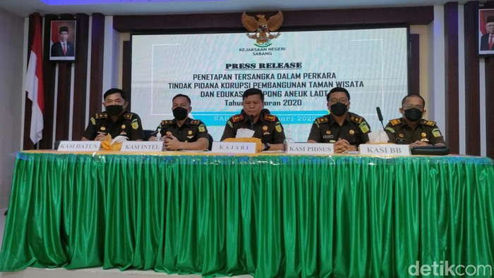 2 orang ditetapkan tersangka korupsi proyek taman wisata di Sabang