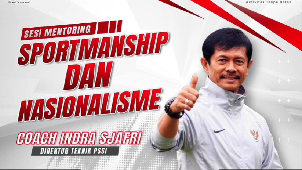 Indra Sjafri Beri Coaching Clinic Calon Atlet Esport LEAD by IndiHome