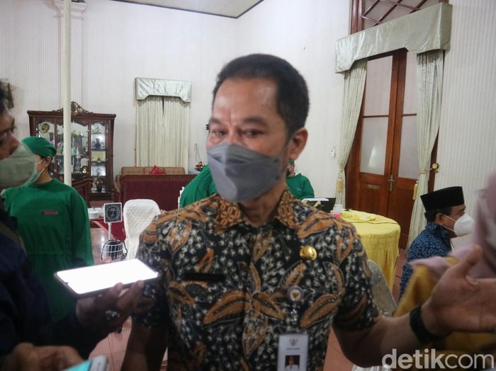 Bupati Kudus, HM Hartopo, di Pendapa Kabupaten, Rabu (26/1/2022).