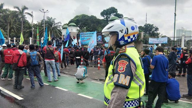 Buruh demo DPR, Rau (26/1/2022) siang ini