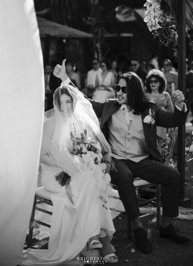 Cindy yang dikabarkan mulai berpacaran dengan Ello sejak awal tahun lalu itu juga mengenakan veil di hari bahagianya.Foto: dok. The Brightstory